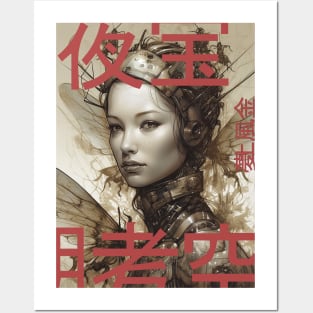 Cyborg Geisha Posters and Art